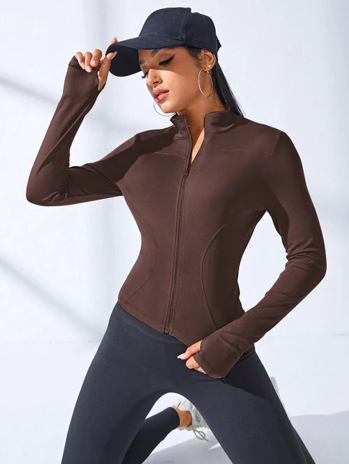 2024 New Yoga Coat Short Sports Jacket WOMEN'S Fitness Clothes